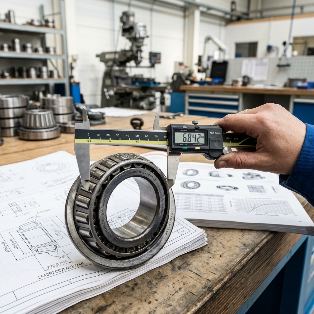 Concentricity and Dimensional Inspection of Bearings